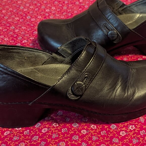 Dansko Solstice Leather Clog Shoe Professional Nurse Boho Comfort Scandi Girl - Picture 9 of 9